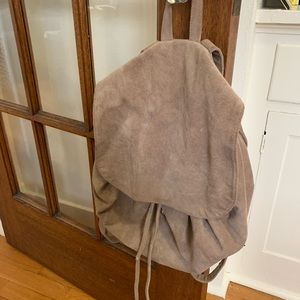 VINTAGE SUADE BACKPACK